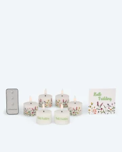 Discount 6 LED-Teelichter 