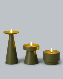 Outlet 3 Outdoor Formkerzen Dekoration