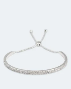 Best Armband mit Zirkonia und Slider-Verschluss Armbänder