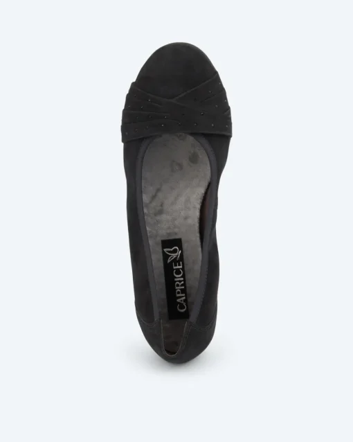 Sale Ballerina mit Steinchen Schuhe