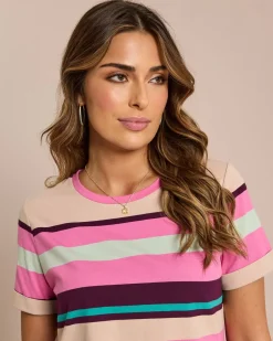 Basic Shirt mit Streifen Shirts & Tops