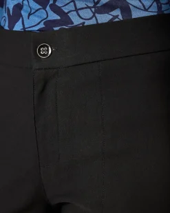 Clearance Bengalin Hose cropped, kleine Schlitz Hosen