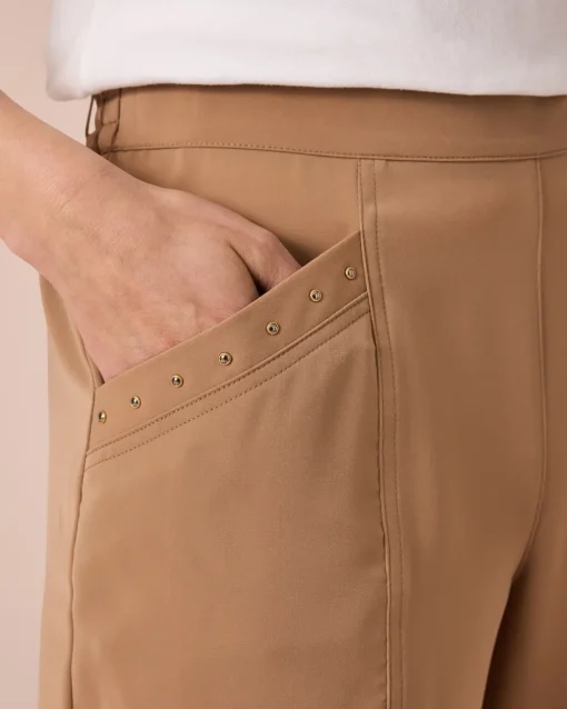 Sale Bermuda mit Nieten-Deko Hosen