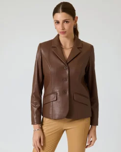 Best Blazer in Lederoptik Jacken & Mäntel