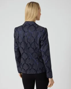 Sale Blazer mit Jacquard Jacken & Mäntel