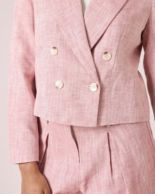 New Blazer mit Leinen-Anteil Jacken & Mäntel