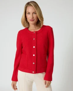 Sale Blazerjacke mit Druckknöpfen Jacken & Mäntel