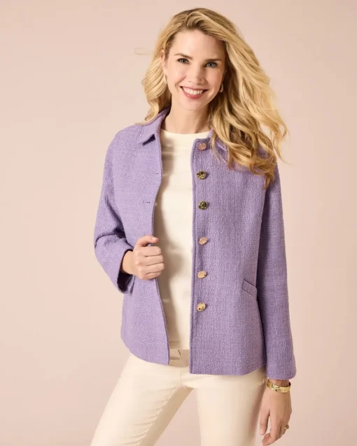 Best Bouclé-Blazerjacke Jacken & Mäntel