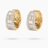 Brillant- & Diamant-Creolen ca. 1,50 ct Ohrringe