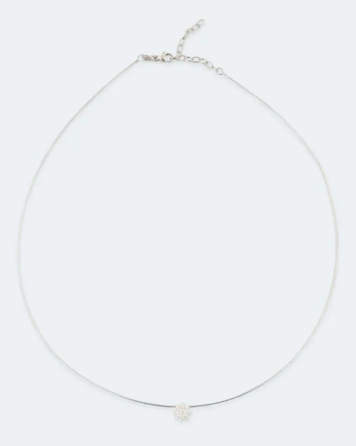 Hot Brillant-Anhänger und Kette 0,25 ct Halsketten & Colliers