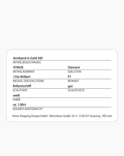 Online Brillant-Armband 1,00 ct Armbänder