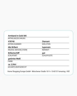 Sale Brillant-Armband 2,5 ct Armbänder