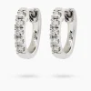 Outlet Brillant-Creolen 0,25 ct Ohrringe