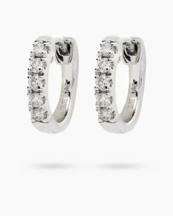 Outlet Brillant-Creolen 0,25 ct Ohrringe