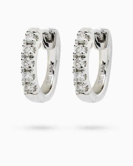 Outlet Brillant-Creolen 0,25 ct Ohrringe