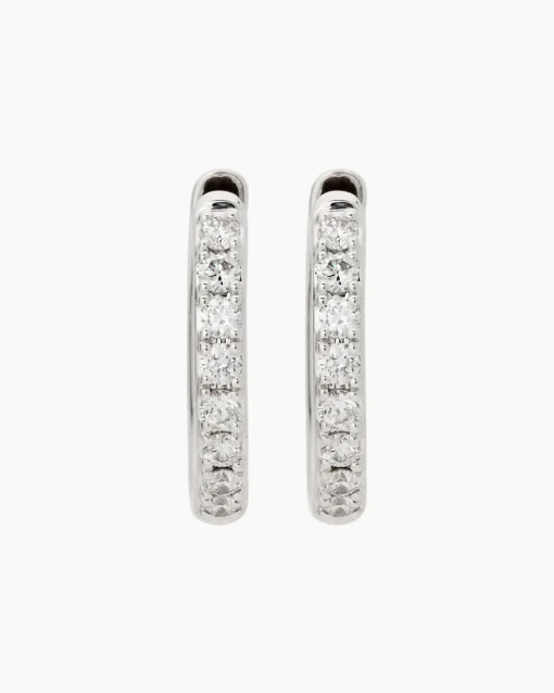 Sale Brillant-Creolen ca. 0,50 ct Ohrringe