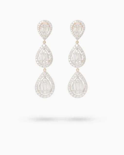 Outlet Brillant-Ohrstecker mit Diamanten 1,50 ct Ohrringe