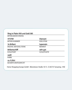Hot Brillantring 0,20 ct Ringe