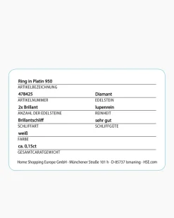 Hot Brillantring 0,15 ct Ringe