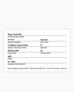 Sale Brillantring 1,00 ct Ringe