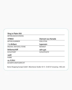 Hot Brillantring 0,50 ct Ringe