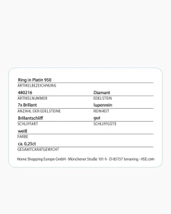 Online Brillantring ca. 0,25 ct Ringe