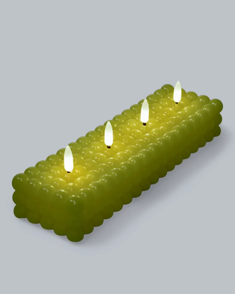 Outlet Bubble-Kerze Glossy Dekoration