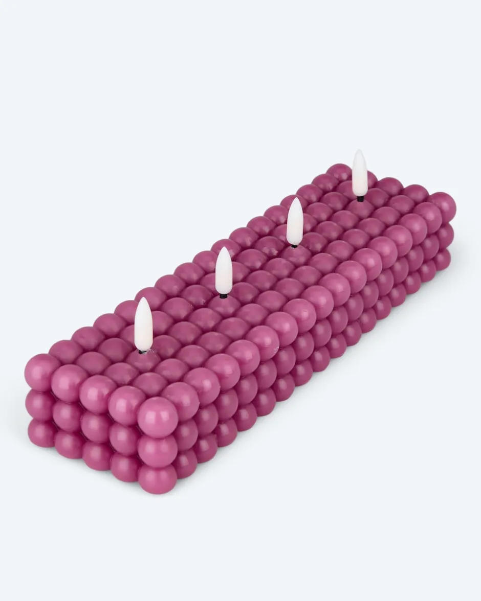 Outlet Bubble-Kerze Glossy Dekoration
