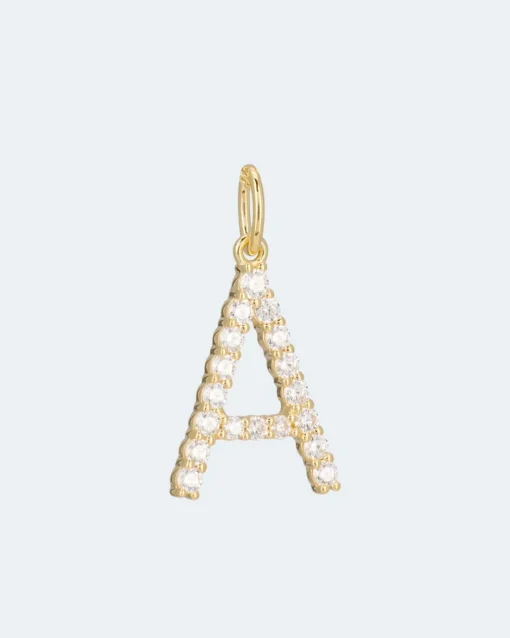 Clearance Buchstaben-Anhänger & Kette Halsketten & Colliers