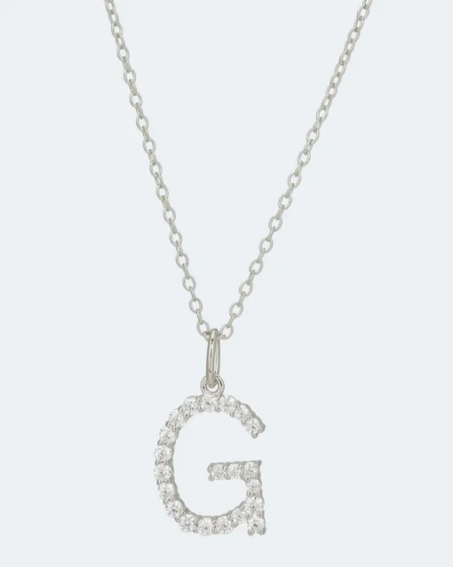 Clearance Buchstaben-Anhänger & Kette Halsketten & Colliers