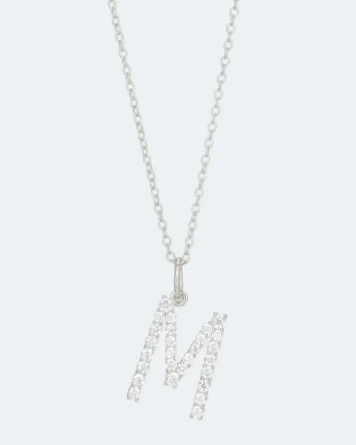 Clearance Buchstaben-Anhänger & Kette Halsketten & Colliers