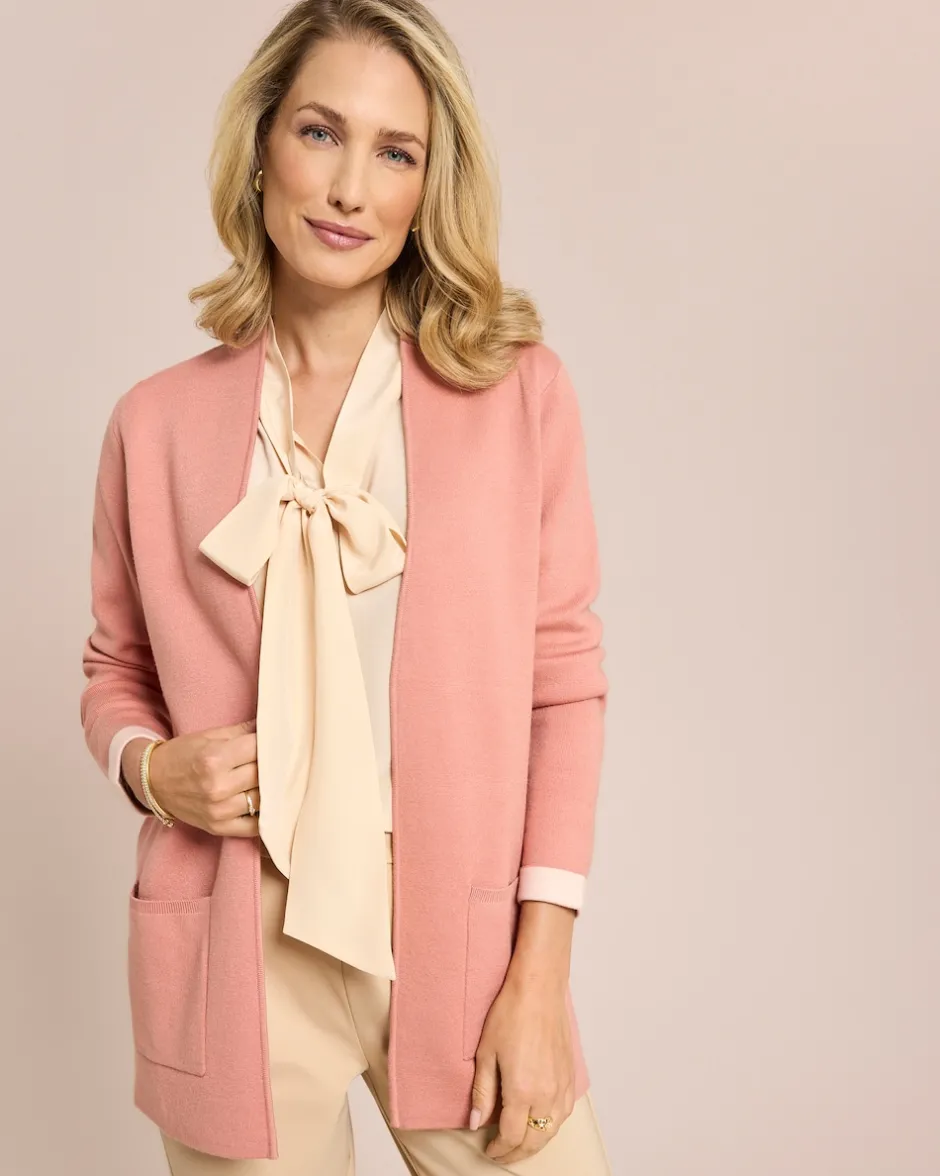 New Cardigan Color Block Strickware