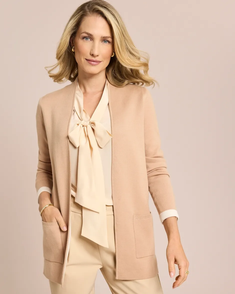 New Cardigan Color Block Strickware