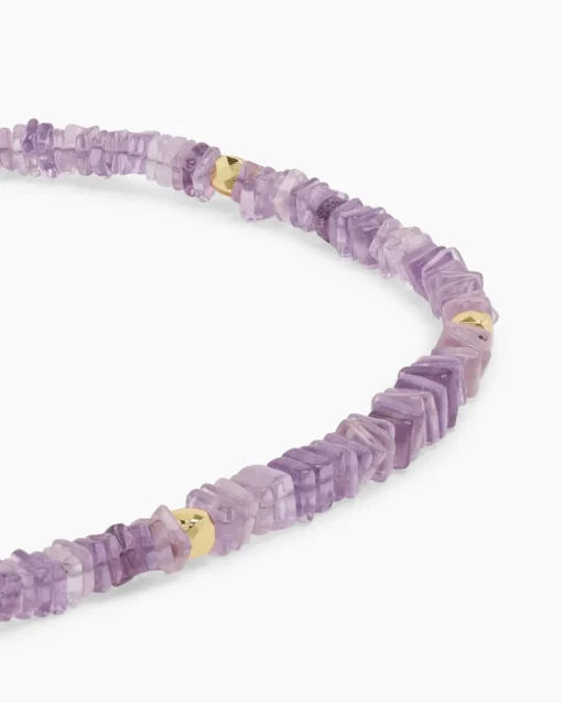 Online Collier aus Amethyst & Hämatit Halsketten & Colliers