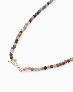 Outlet Collier mit love-Schriftzug Halsketten & Colliers