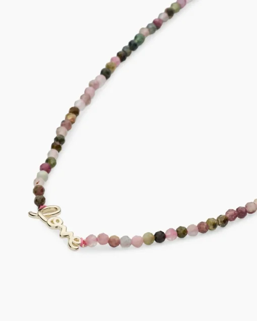 Outlet Collier mit love-Schriftzug Halsketten & Colliers