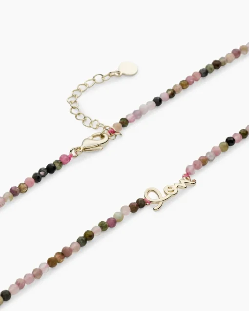 Outlet Collier mit love-Schriftzug Halsketten & Colliers