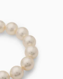 Online Collier mit MK-Perlen 10 mm & Zirkonia Halsketten & Colliers