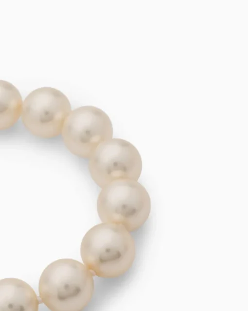 Online Collier mit MK-Perlen 10 mm & Zirkonia Halsketten & Colliers