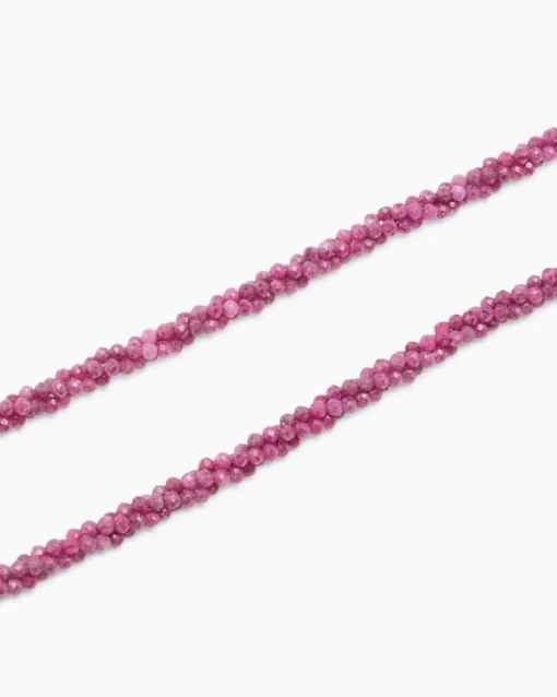 Clearance Collier mit Rubin oder Saphir Halsketten & Colliers
