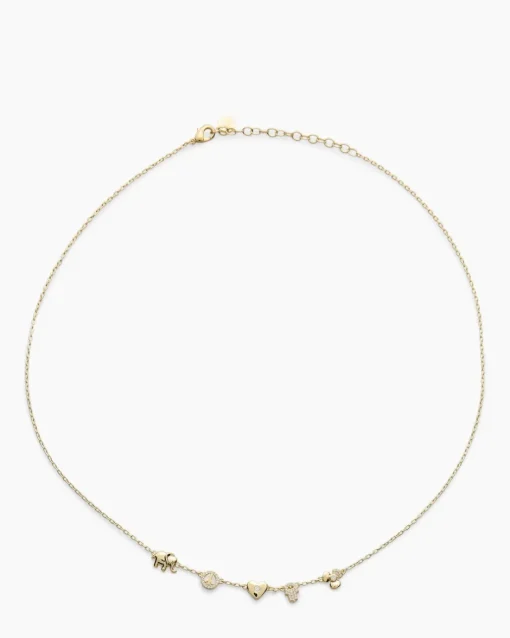 Collier mit Zirkonia Halsketten & Colliers
