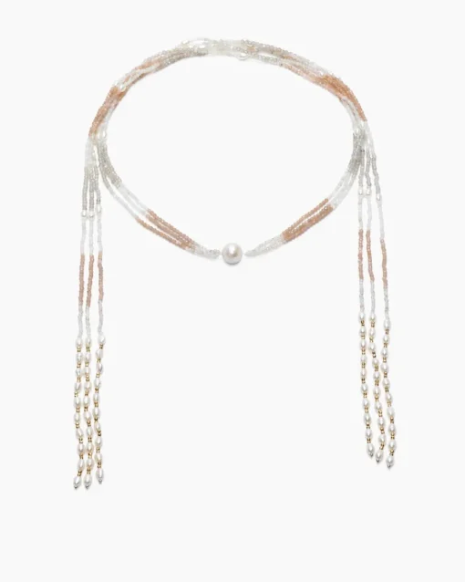 Hot Collier Multi-Mondstein Halsketten & Colliers