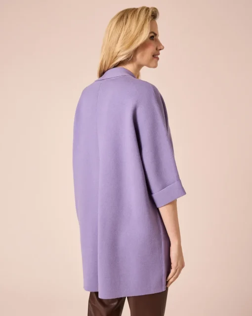 Sale Cosy Cardigan mit 3/4-Ärmeln Strickware