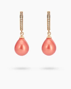 Clearance Creolen mit MK-Perle & Zirkonia Ohrringe