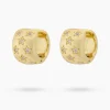 New Creolen mit Zirkonia Ohrringe