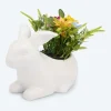 New Deko-Häschen mit LED-Blumen Dekoration