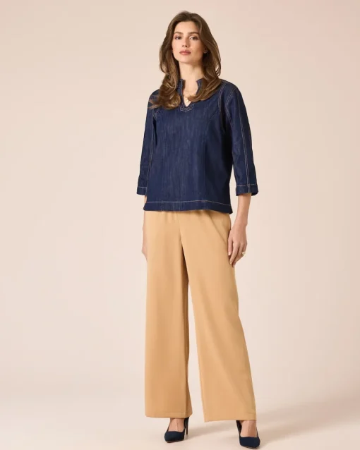 Sale Denim Blusen-Shirt Shirts & Tops