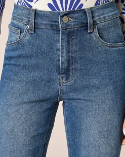 Denim Stretch 3/4-Hose Jeans|Hosen