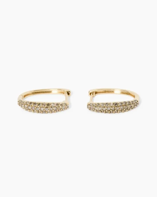 Online Diamant-Creolen 0,51 ct Ohrringe