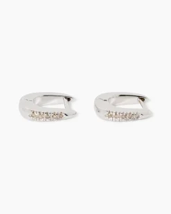 New Diamant-Creolen 0,10 ct Ohrringe